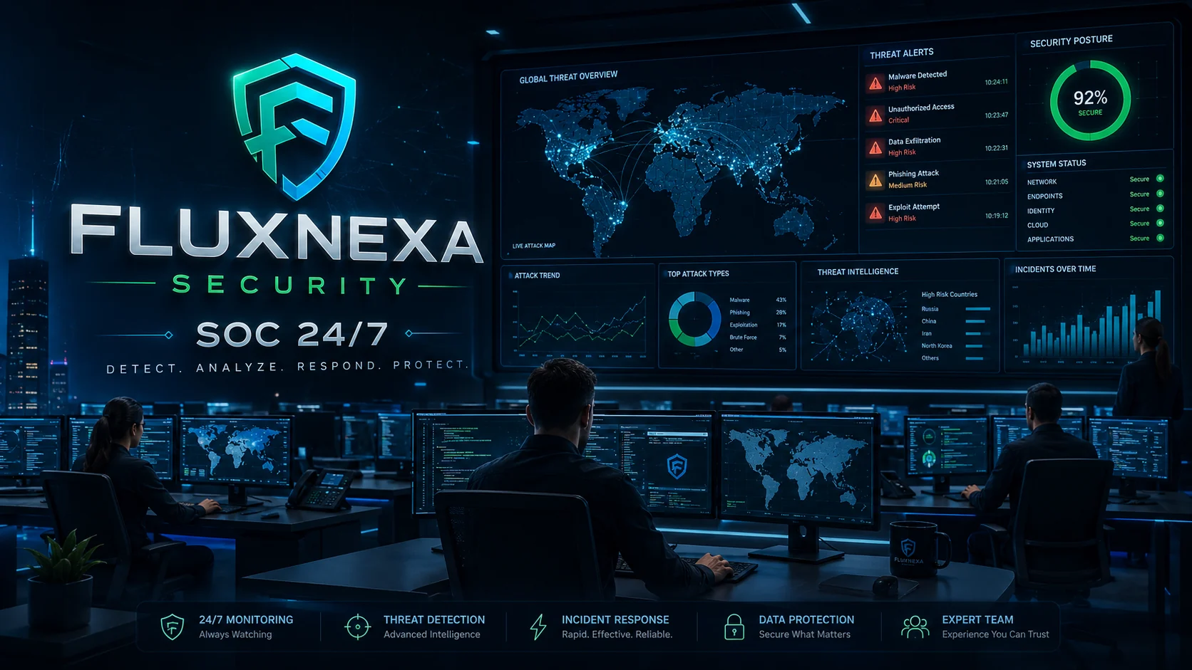 FLUXNEXA SECURITY SOC